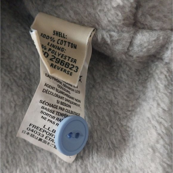 L.L.Bean Fleece-Lined Flannel Hoodie Bright Capri Plaid Women's Sz XS - Picture 9 of 13